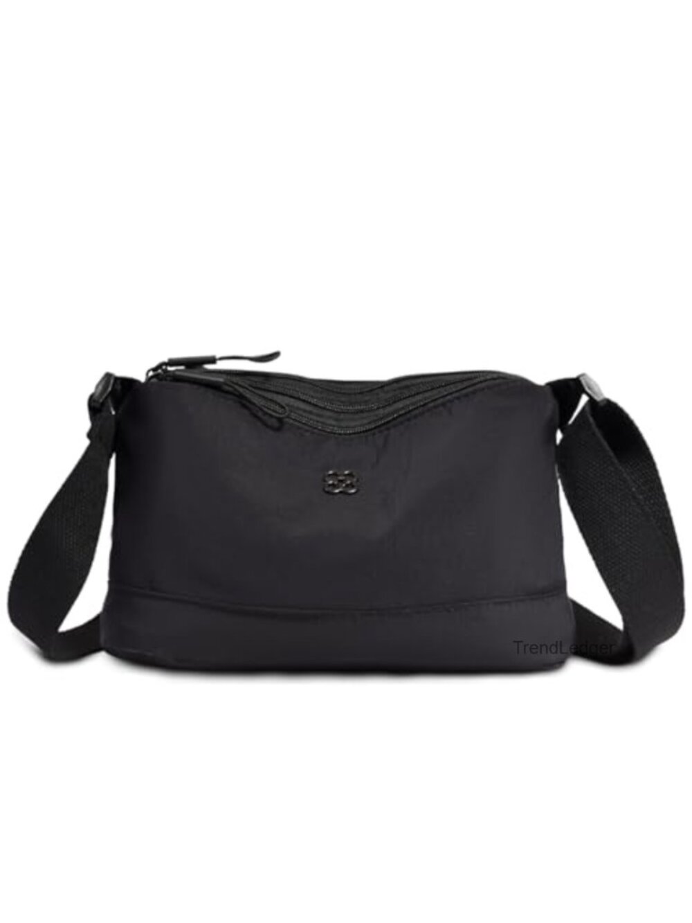 Nylon Crossbody Bag Lightweight Shoulder Purse Multiple Pockets